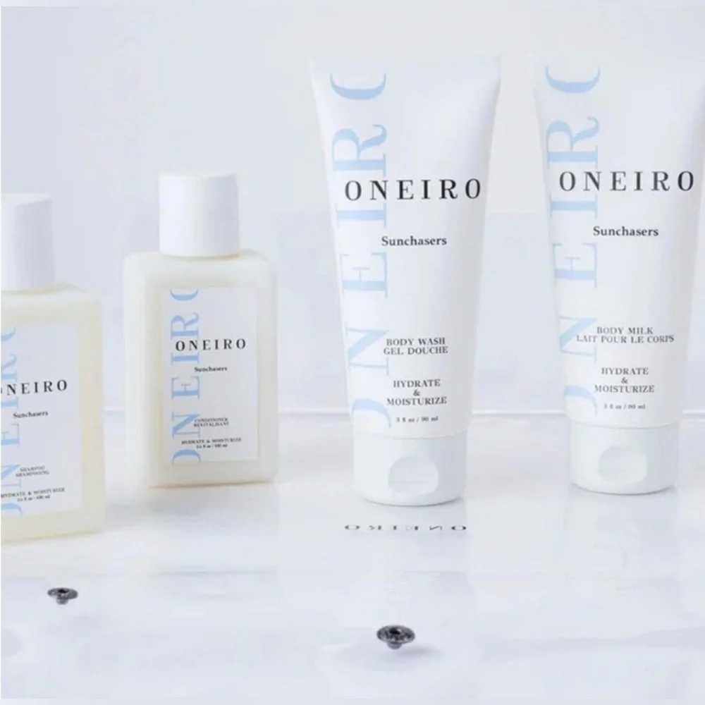 Oneiro Sunchasers 2 Travel Sets w/ 2 Cases MSRP $120 NEW